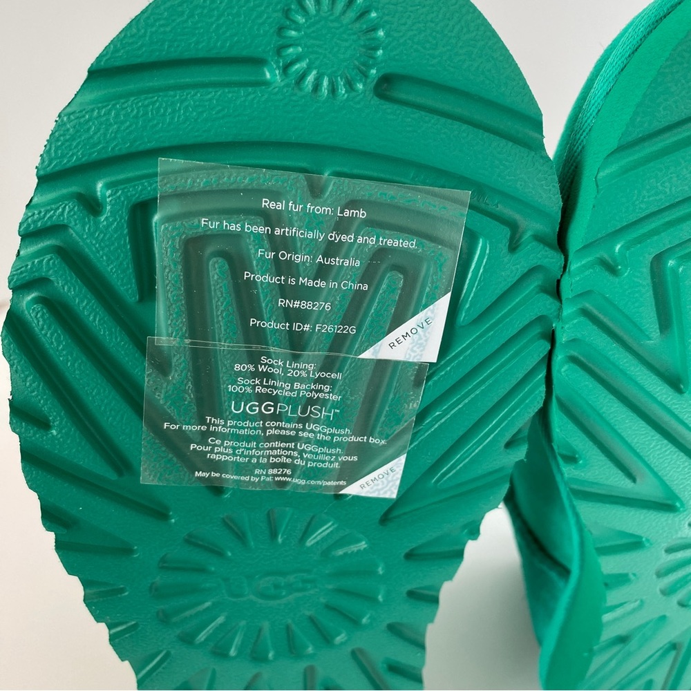 Ugg Classic Ultra Mini Emerald Green - Picture 9 of 16